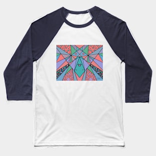 Cybernetic Landscape 1 Baseball T-Shirt